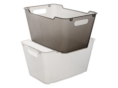 Zdjęcie: Pojemnik lifestyle-box lotta 6 L crystal grey transparent KEEEPER