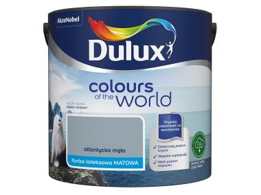 Zdjęcie: Farba do wnętrz Kolory Świata 2,5 L atlantycka mgła DULUX