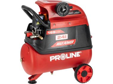 Zdjęcie: Kompresor olejowy 24 L, 1500W/2KM, 8bar, 169L/min PROLINE