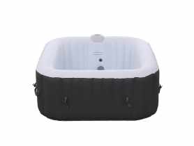 Jacuzzi z pompą i podświetleniem LED 180x180x69 cm EUROHIT