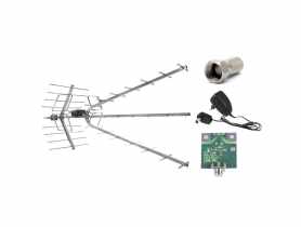 Antena kierunkowa ze wzmacniaczem LB2100W Combo produkt polski LIBOX
