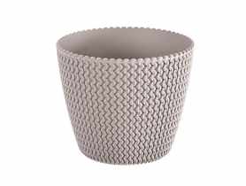 Doniczka Splofy mocca 26 cm PROSPERPLAST