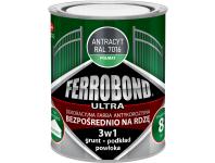 Farba antykorozyjna Ferrobond Ultra półmat antracyt 0,7 L JURGA