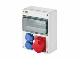 Rozdzielnica siłowa RS 10 modułowa 2x2P+Z, 3P+N+Z 32A ELEKTRO-PLAST