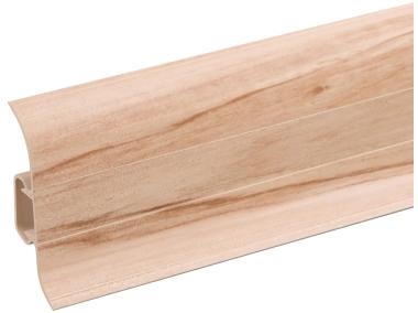 Zdjęcie: Listwa przypodłogowa PVC Premium Classic 22x59 mm; 2,20 m Jabłoń Stara Mat CEZAR