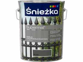 Emalia chlorok szary jasny RAL7010 5L ŚNIEŻKA