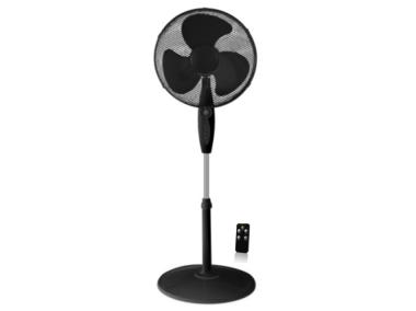 Zdjęcie: Wentylator podłogowy 40 cm 45 W czarny PSB