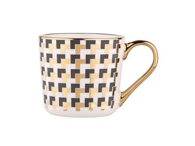 Zdjęcie: Kubek Palazzo stożek 250 ml dekoracja IV ALTOMDESIGN
