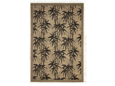 Zdjęcie: Dywan outdoor 80x150 cm Panama 420 Palmy beż, czarny INDAVO