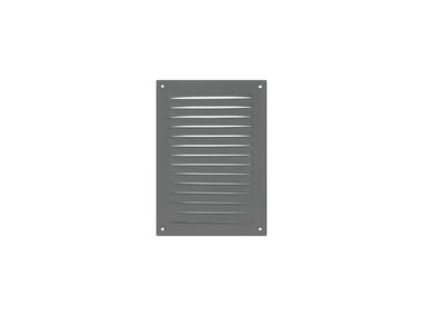 Zdjęcie: Osłona wentylacyjna ze stali 167x230mm z siatką szara VENTS