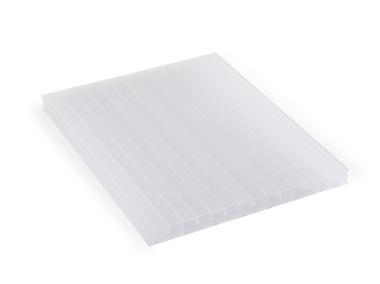 Zdjęcie: Płyta poliwęglan komorowy x-lite 210x400 cm 16 mm biała SCALA