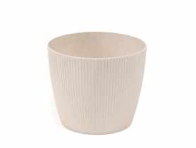 Osłonka-doniczka Magnolia Jumper Eco 22 cm biały LAMELA