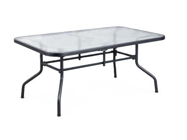 Zdjęcie: Stół ogrodowo-tarasowy prostokątny 120x90 cm grafitowy OŁER