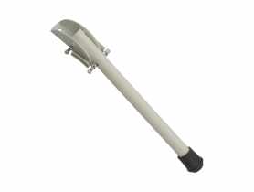 Nóżka blokująca drzwi 160 mm mała biała METRO