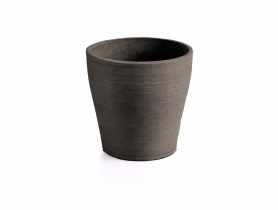 Doniczka z surowców wtórnych 15x15x15 cm brązowa TIN TOURS