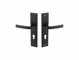 Klamka zewnętrzna Fudzi 72 WKL czarny mat lewa GAMAR