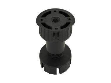 Zdjęcie: Noga meblowa plastikowa DP60 czarna METRO
