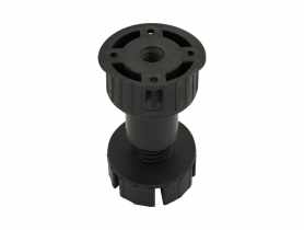 Noga meblowa plastikowa DP60 czarna METRO
