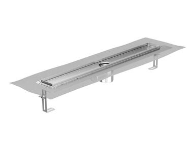 Zdjęcie: Odpływ liniowy 900 mm, h=79 mm, z kołnierzem poziomym ShowerDrain E+ ACO