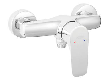 Zdjęcie: Bateria natryskowa ścienna Tiga VerdeLine, chrom FERRO