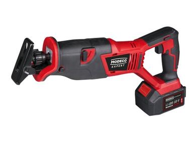 Zdjęcie: Pilarka szablow 150 mm; suw 20 mm; bez akumulatora i ładowarki; Modeco System 18V MODECO EXPERT