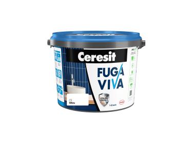 Zdjęcie: Fuga Viva elastyczna cementowa 1-8 mm white 2 kg CERESIT
