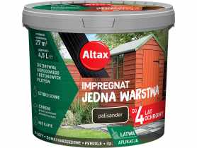 Impregnat Jedna warstwa 4 lata, palisander 4,5 L ALTAX