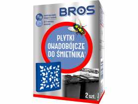 Płytki owadobójcze do śmietnika 2 sztuki BROS