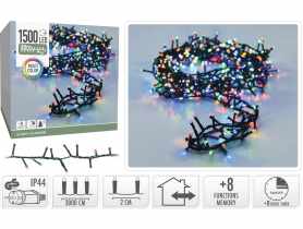 Łańcuch świetlny sznurowy 30 m 1500 led wielokolorowy KOOPMAN