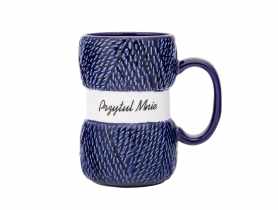 Kubek włóczka 400 ml granatowy ALTOM DESIGN