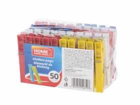 Klamerki do bielizny 50 sztuk HOME SWEET HOME