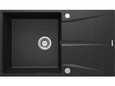 Zdjęcie: Zlewozmywak granitowy 1-komorowy z ociekaczem DEANTE