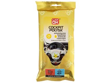 Zdjęcie: Ściereczki czyszczące Cocpit Połysk CAR OK