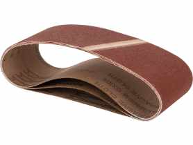 Pasy ścierne bezkońcowe 75x533 mm, 3 szt., gr 120 PROLINE