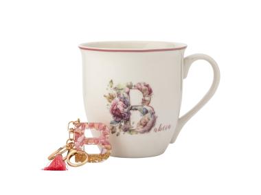 Zdjęcie: Kubek baryłka duża z wywiniętym rantem 630 ml z brelokiem dekoracja Babcia 1 ALTOM DESIGN