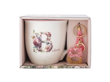 Zdjęcie: Kubek baryłka duża z wywiniętym rantem 630 ml z brelokiem dekoracja Babcia 1 ALTOM DESIGN