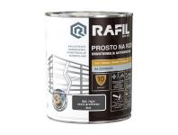Gruntoemalia prosto na rdzę mat RAL7024 0,75L RAFIL