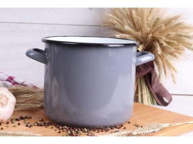 Zdjęcie: Garenk srebrny 22 cm - 6,7 L EMALIA