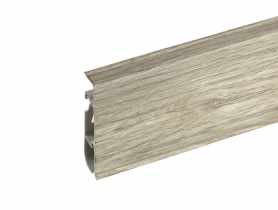 Listwa przypodłogowa PVC Hi Line Prestige 2,2x7,5 cm 2,50 m Dąb Toskania Mat CEZAR