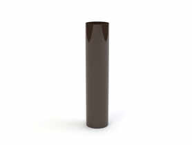 Rura spustowa 110 mm- 3 m ciemny brąz GAMRAT