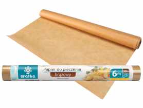 Papier do pieczenia brązowy w rolce 6 m - 30 cm GRATKA