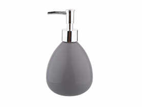 Dozownik do mydła dolomitowy 320 ml popielaty ALTOMDESIGN
