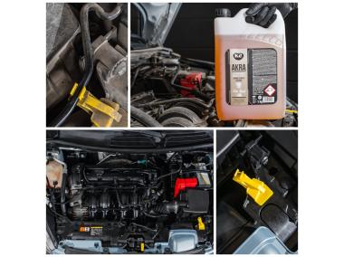 Zdjęcie: Płyn do mycia silnika i części Akra 5 kg K2