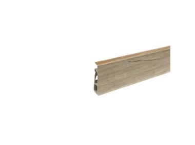 Zdjęcie: Listwa przypodłogowa PVC Hi Line Prestige 2,2x7,5 cm 2,50 m Rocky/Kanada Mat CEZAR