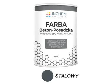 Zdjęcie: Farba Beton-Posadzka Stalowy 900 ml INCHEM POLONIA
