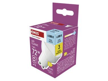 Zdjęcie: Żarówka LED MR16 7 W 1000 lm GU10 światło zimne EMOS
