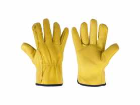 Rękawice ochronne Cork Termo, ze skóry koziej z podszewką, rozmiar 10,5 BRADAS