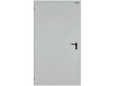 Zdjęcie: Drzwi Zewnętrzne Technical 40 kolor RAL 7035, 1060x2045 grubość 40 mm lewe na zewnątrz WIŚNIOWSKI