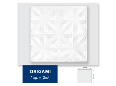 Zdjęcie: Kaseton Exclusiv Origami natur (2 m2) biały DMS