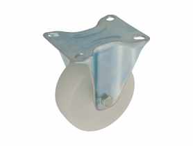 Zestaw jezdny koło poliamidowe 100 mm, 100 kg, płyta stała METRO